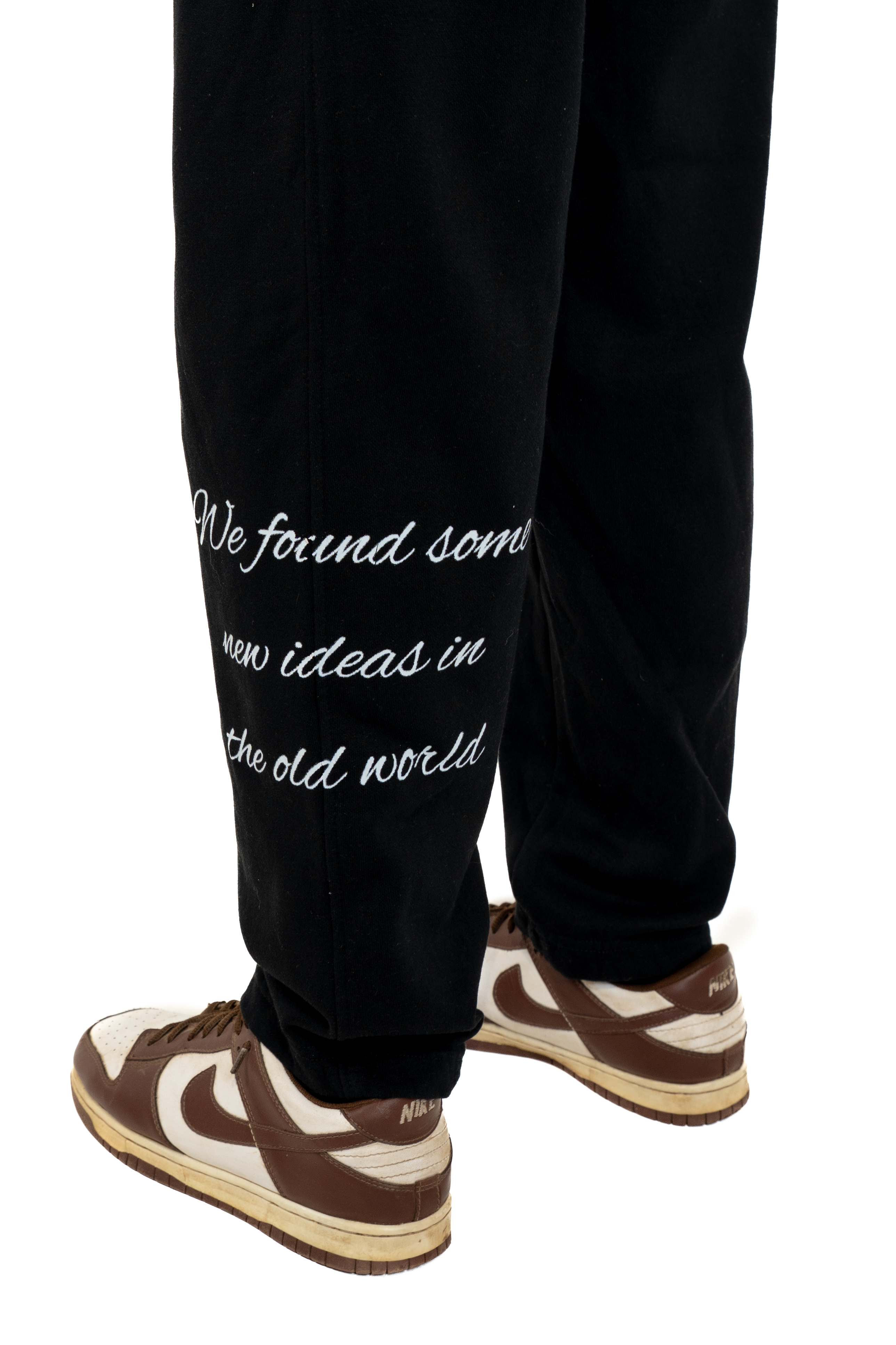 New Ideas Track Pant — Back print detail