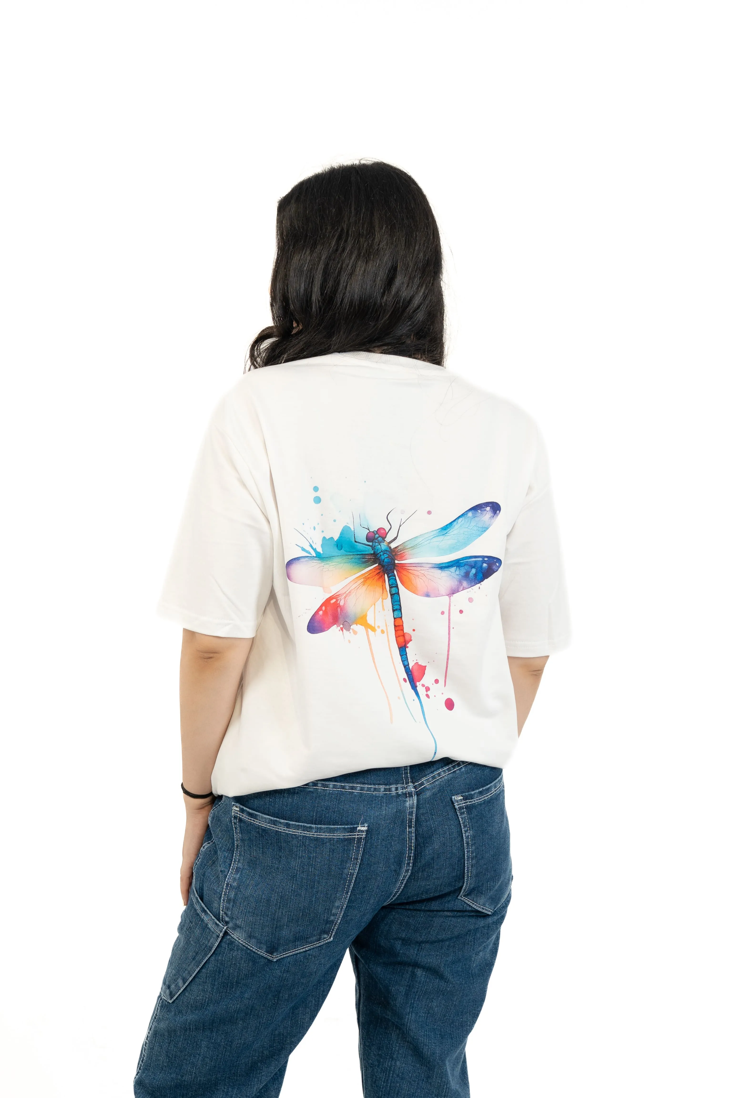 Flutter Oversized Tee front