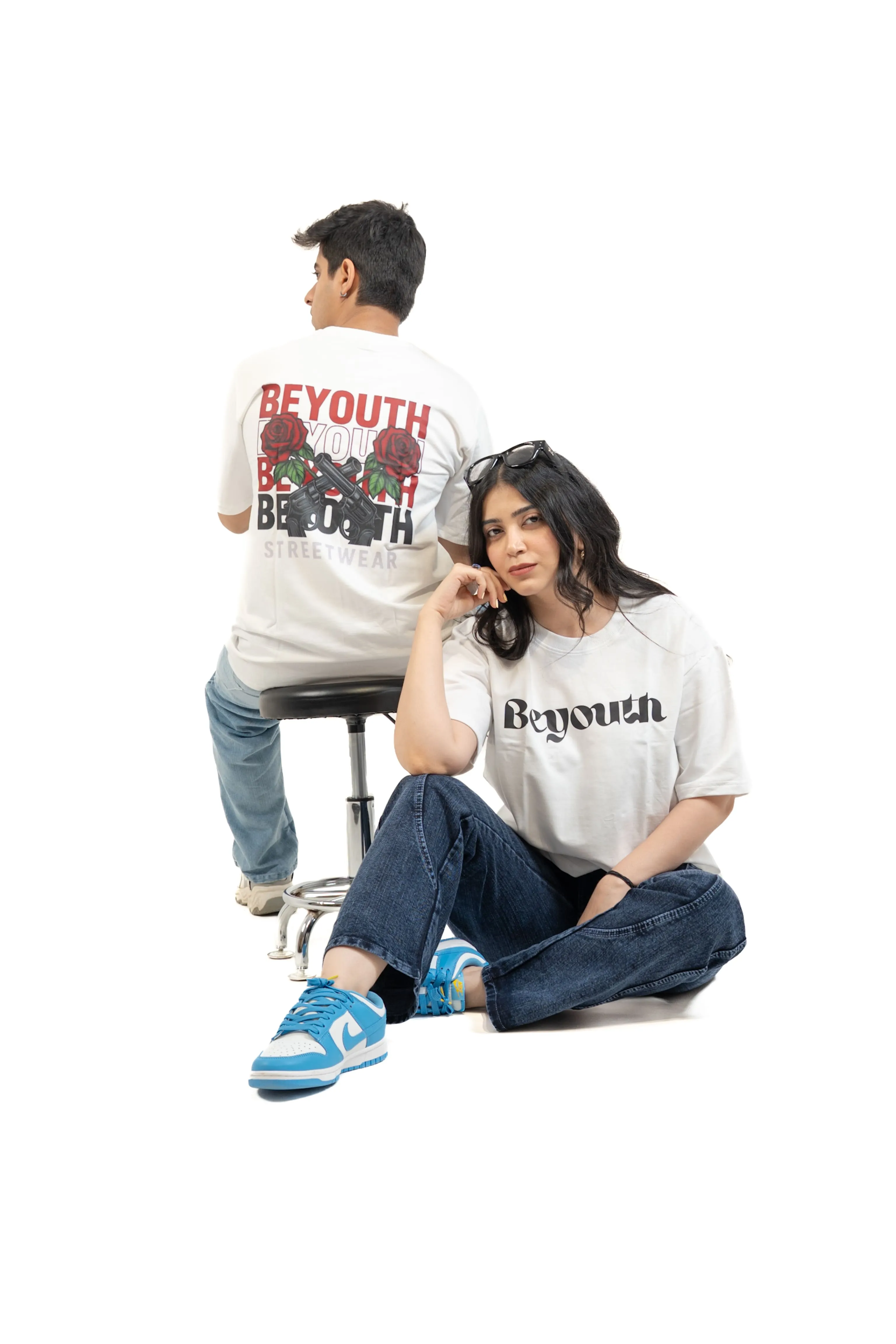 Rose Rebel Tee front and back