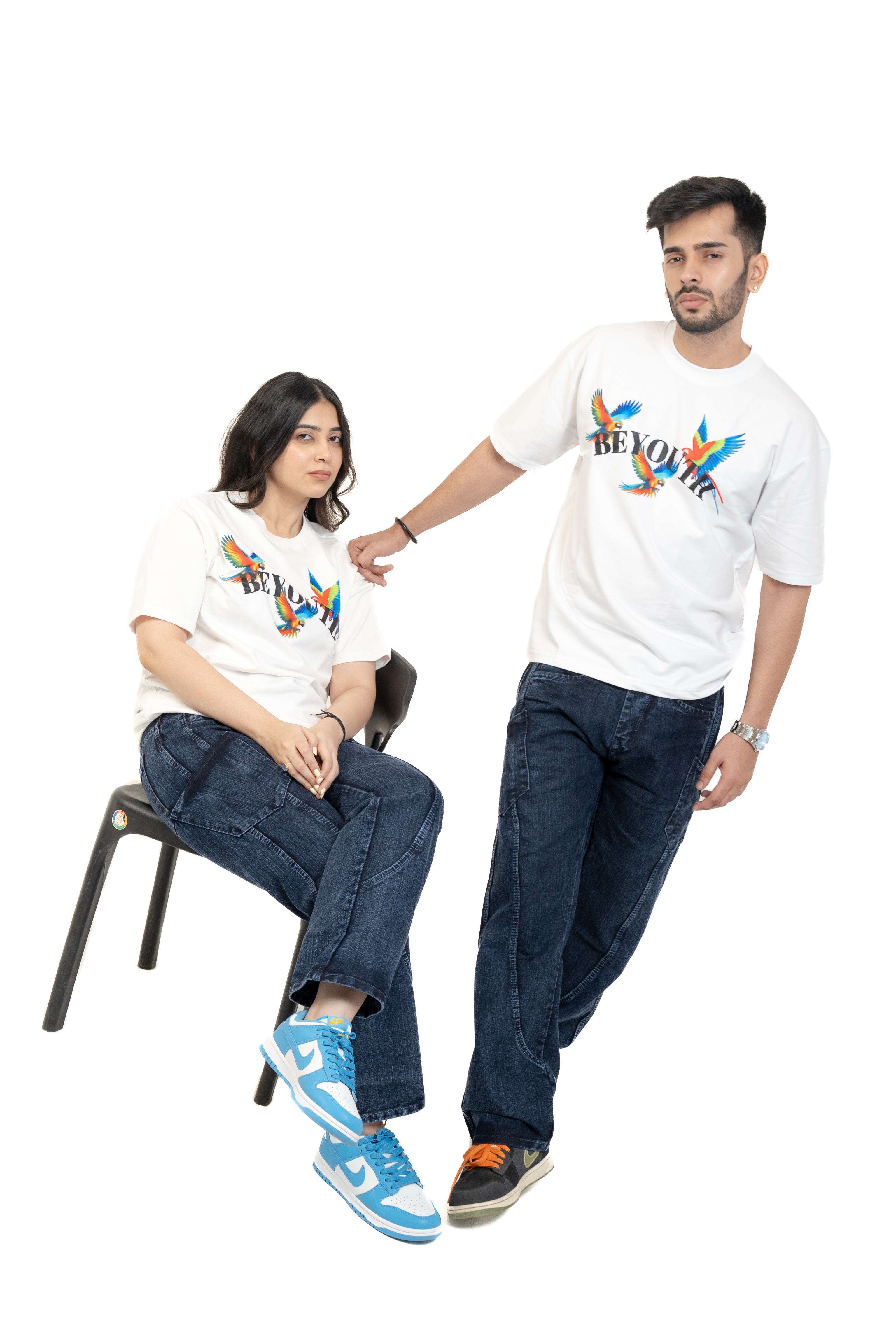 Tropical Paradise Tee front and back