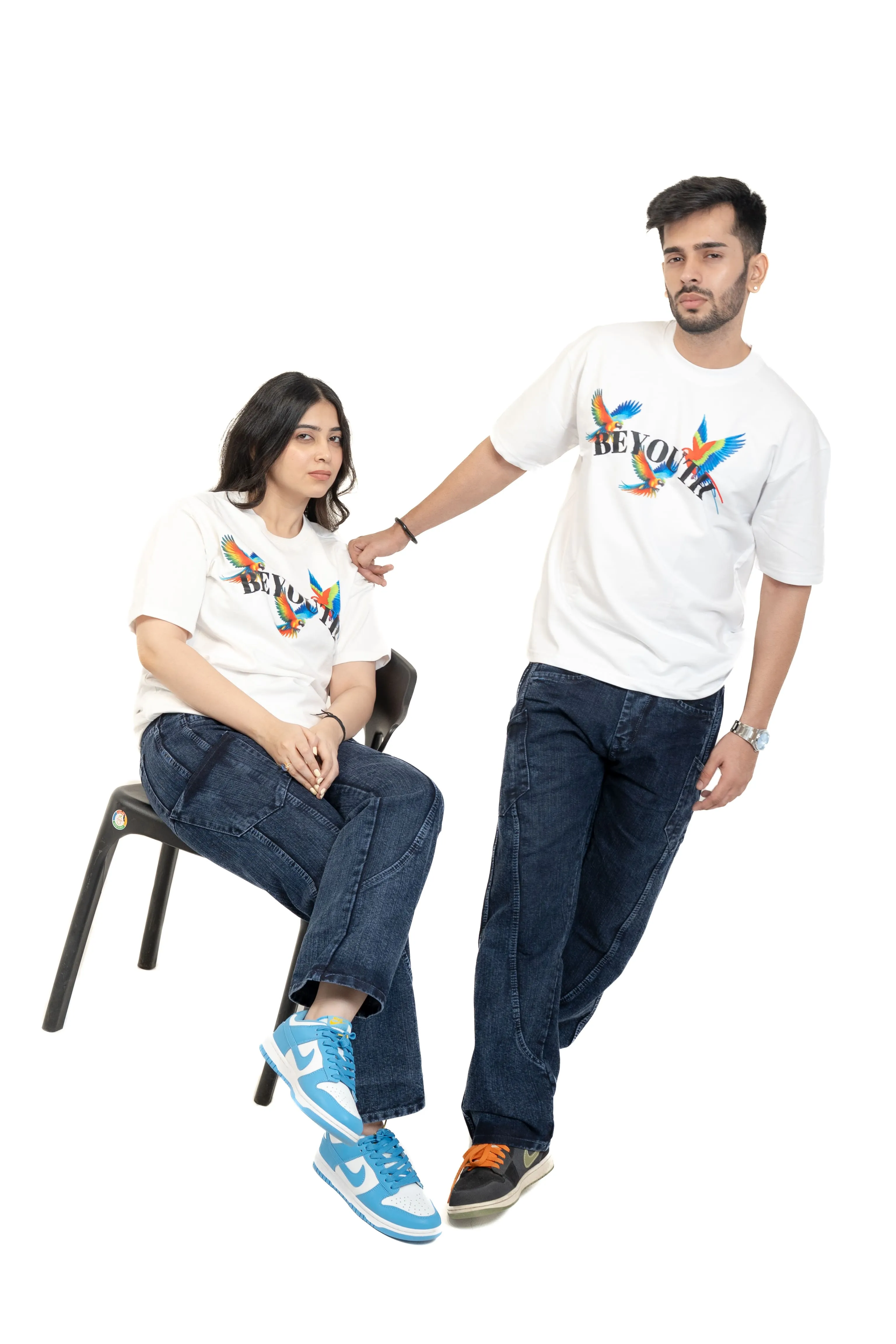 Tropical Paradise Tee front and back