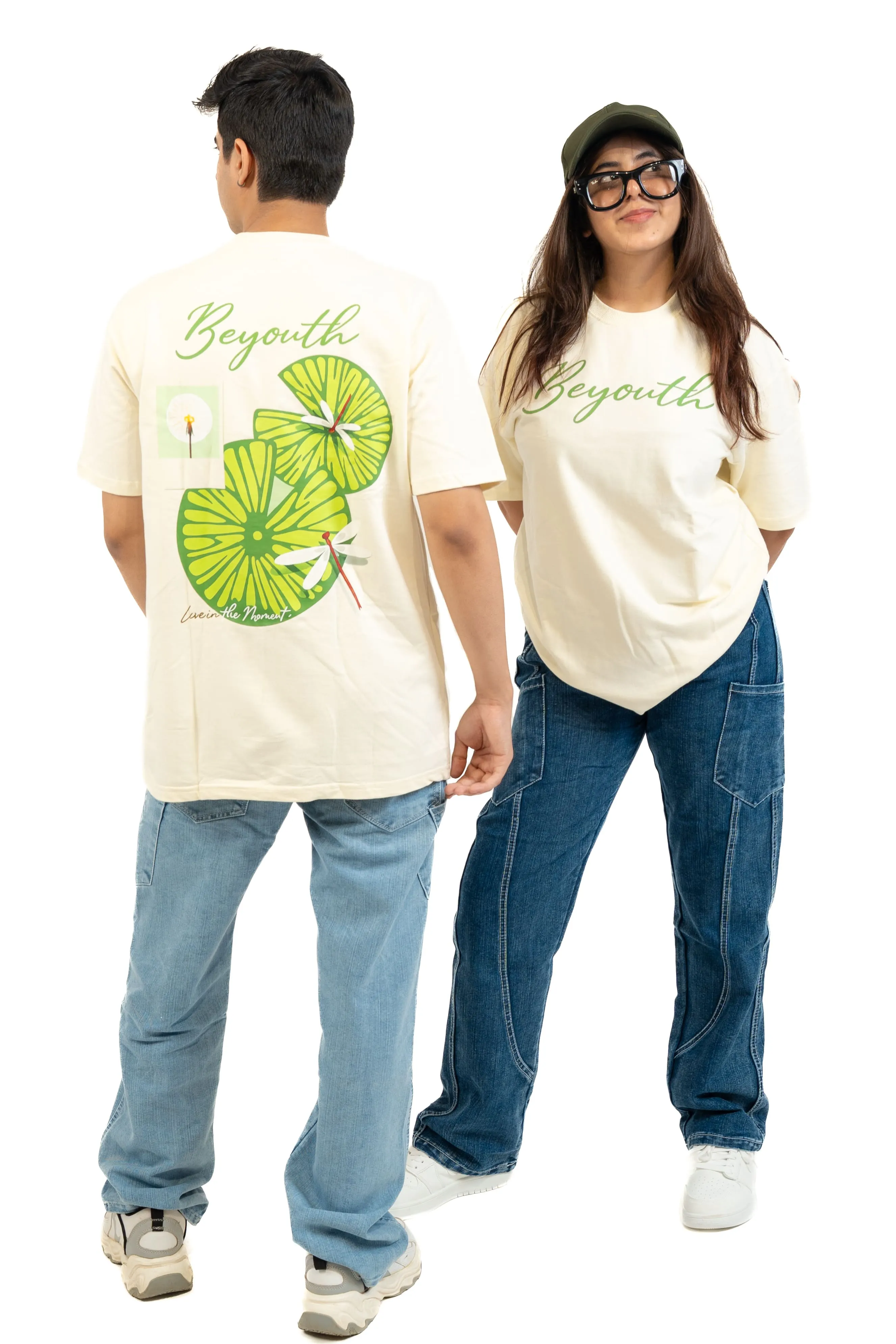 Lily Bloom Tee front and back