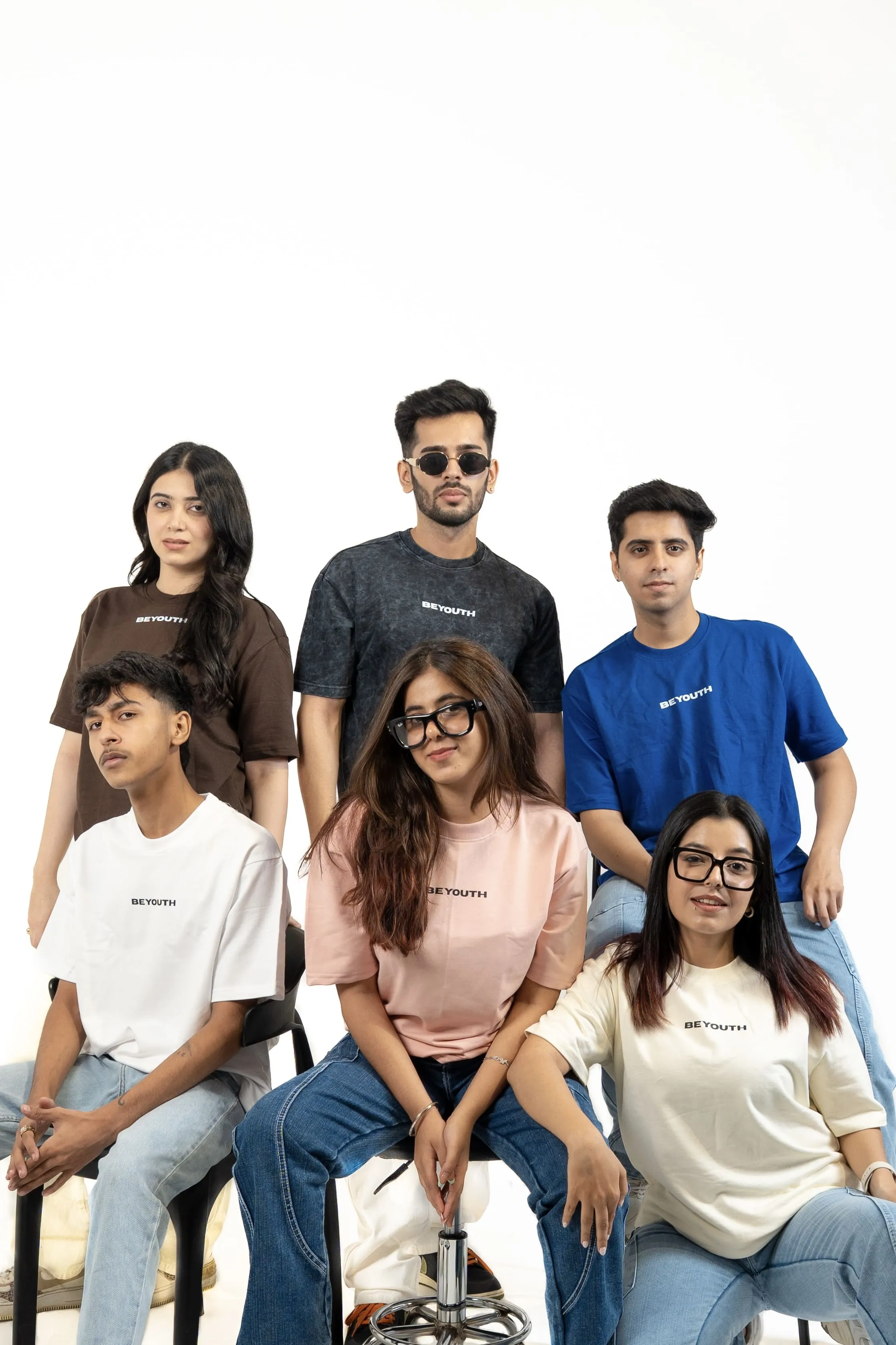Beyouth Basics Tee — All colours group